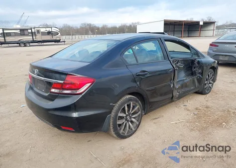 2015 Honda Civic Ex-L from USA, damaged, VIN 19XFB2F90FE095276